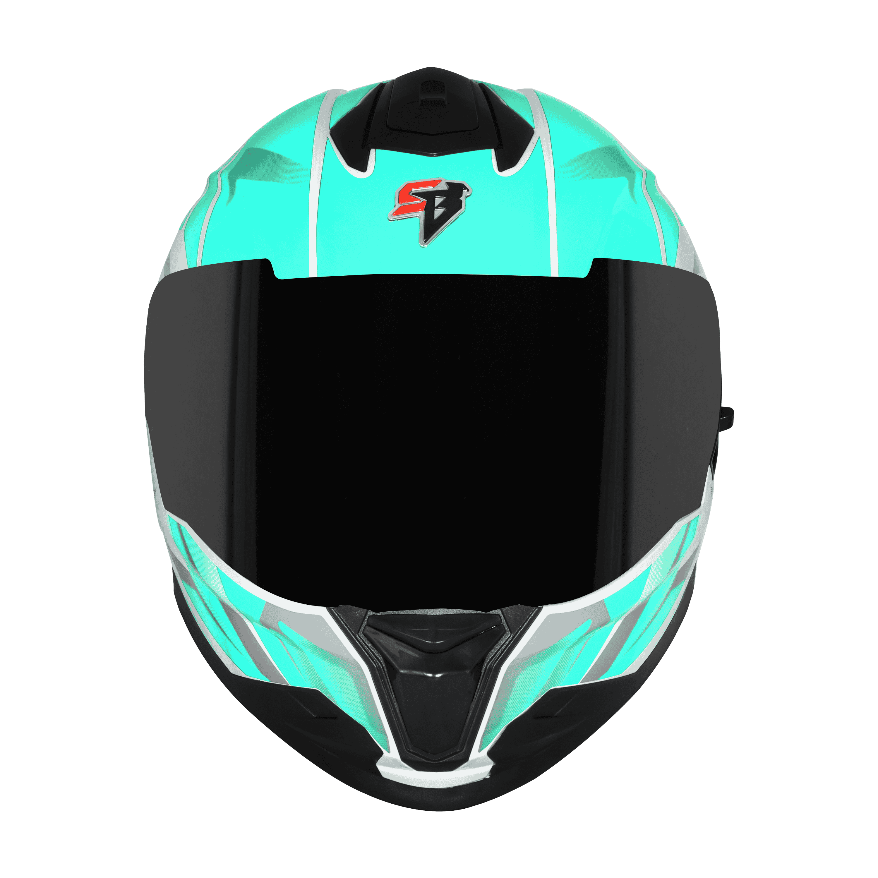 SBH-57 ISS FIGHTER F4 GLOSSY WHITE WITH SEA GREEN